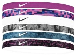 Stirnband Nike Headbands 6 PK Printed