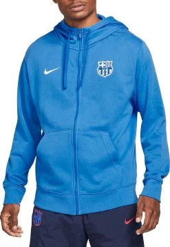 Nike Sportswear FC Barcelona Men S Full-Zip Soccer Hoodie