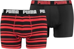 Boxershorts Puma Heritage Stripe Boxer 2 PACK