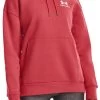 Hoodie Under Armour Essential Fleece Hoodie-RED -Footballbekleidungs Geschäft under armour essential fleece hoodie red 562751 1373033 639