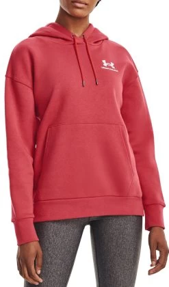 Hoodie Under Armour Essential Fleece Hoodie-RED