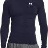 Under Armour Langarm-T-Shirt Under UA HG Armour Comp LS-NVY -Footballbekleidungs Geschäft under armour ua hg armour comp ls nvy 334955 1361524 410