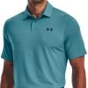 T-Shirt Under Armour UA T2G Polo-BLU -Footballbekleidungs Geschäft under armour ua t2g polo blu 591091 1368122 433